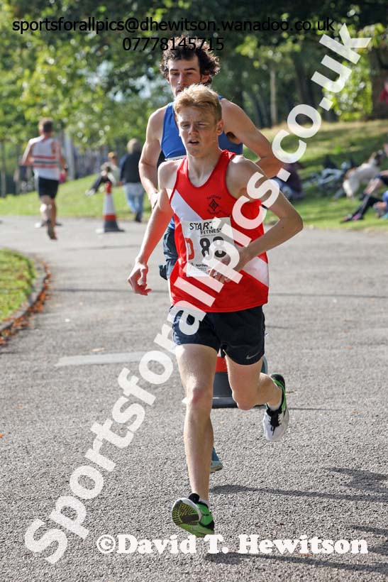 Senior men, Northern Road Relays, Blackpool. Photo: David T. Hewitson/Sports for All Pics